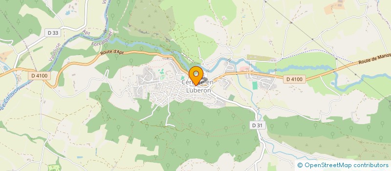 localisation de l'entreprise ASS RIVIERE PROPRE à CERESTE-EN-LUBERON