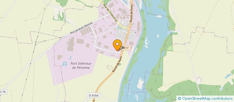 localisation de l'entreprise ASS RIVIERES DE LA HAUTE SOMME à PERONNE