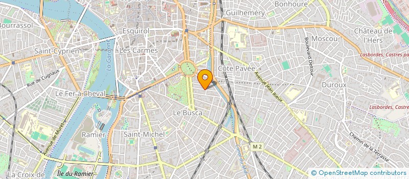localisation de l'entreprise ASS ROGERIENNE COUNSELLING PSYCHO ARCEP à TOULOUSE