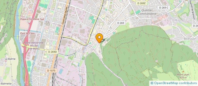 localisation de l'entreprise ASS ROMA DISPARITION  ECHIROLLES