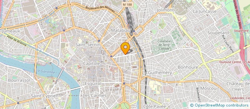 localisation de l'entreprise ASS ROTARIEN BIBLIO SCOLAIRES MIDI PYREN à TOULOUSE