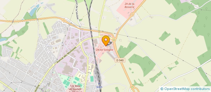 localisation de l'entreprise ASS ROTARY-CLUB DE GIEN à GIEN