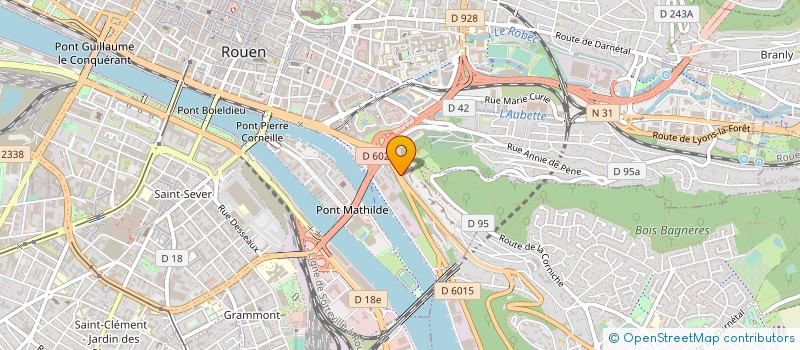 localisation de l'entreprise ASS ROUENNAISE EDUCATION JEUNE à ROUEN