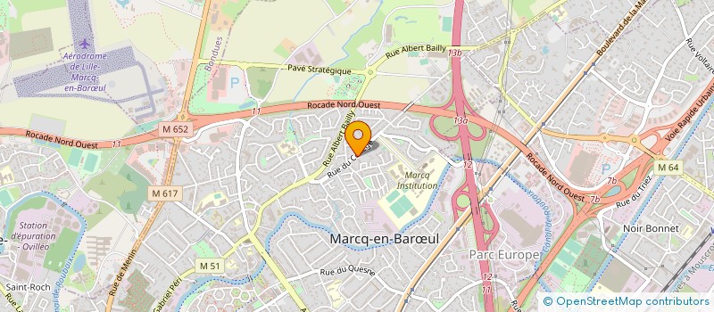 localisation de l'entreprise ASS ROUTES ET SITES CULTURELS EN EUR à MARCQ-EN-BARŒUL