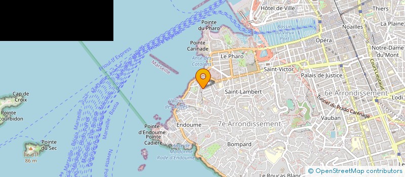 localisation de l'entreprise ASS RR-LYRAE à MARSEILLE