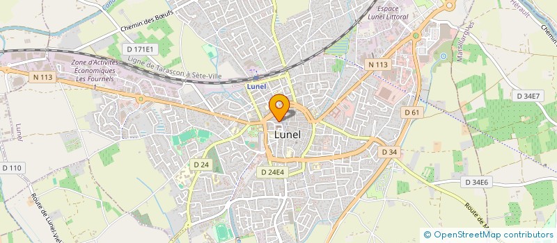 localisation de l'entreprise ASS RTRE SOLIDARITE FRANCAIS MUSULMANS à LUNEL