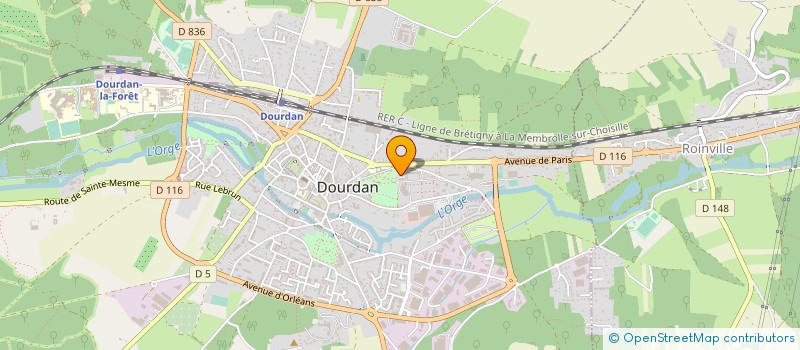 localisation de l'entreprise ASS RUGBY CLUB DOURDAN à DOURDAN