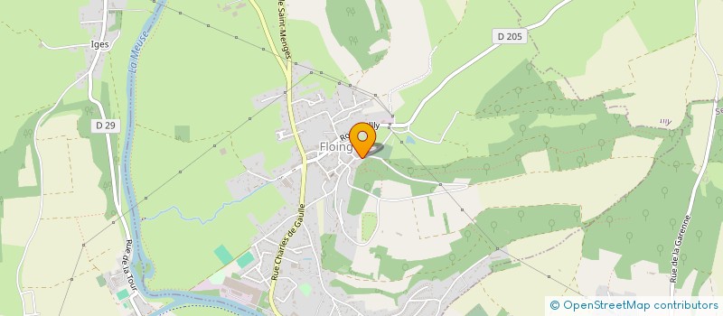 localisation de l'entreprise ASS RURALE DEVELOP DE L EQUITATION  GIVONNE