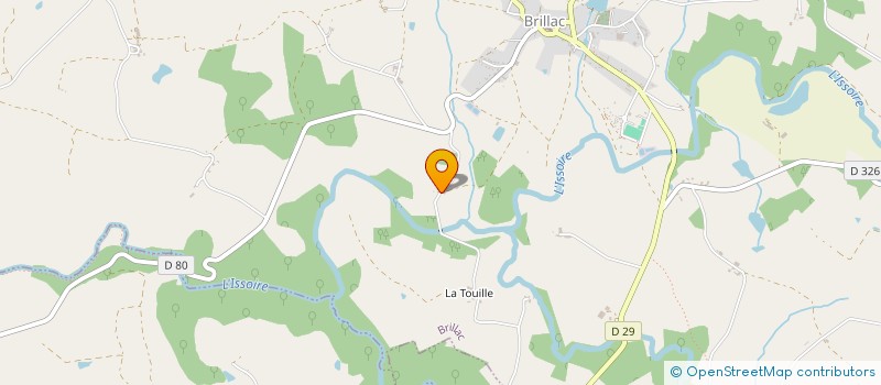 localisation de l'entreprise ASS RURALE LOISIRS ANIMATION POPULAIRE à LESSAC