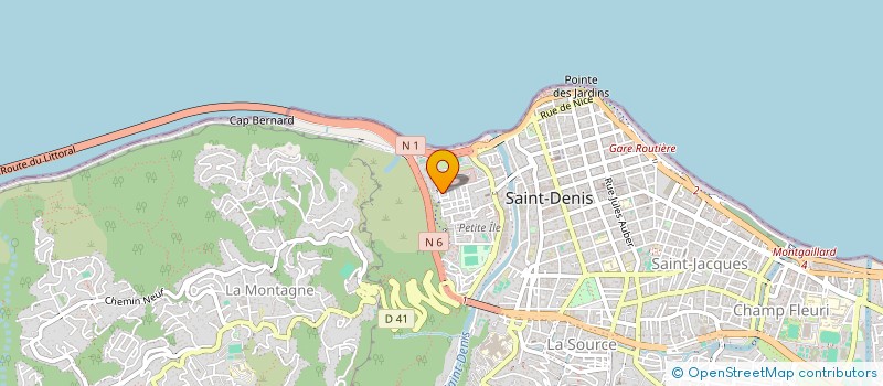 localisation de l'entreprise ASS RYTHME DE L'OCEAN INDIEN à SAINT-DENIS
