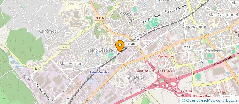 localisation de l'entreprise ASS S A M U N SYND ARTISTES MUSICIENS  NIMES