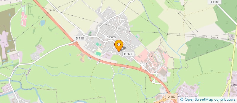 localisation de l'entreprise ASS  S O S CANTON DE SCEY SUR SAONE  RAZE