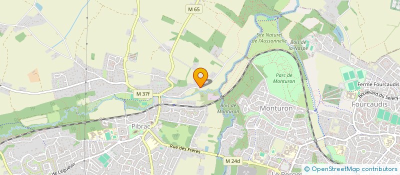 localisation de l'entreprise ASS SAGES FEMMES POUR LA VIE MIDI PYRENE  PIBRAC