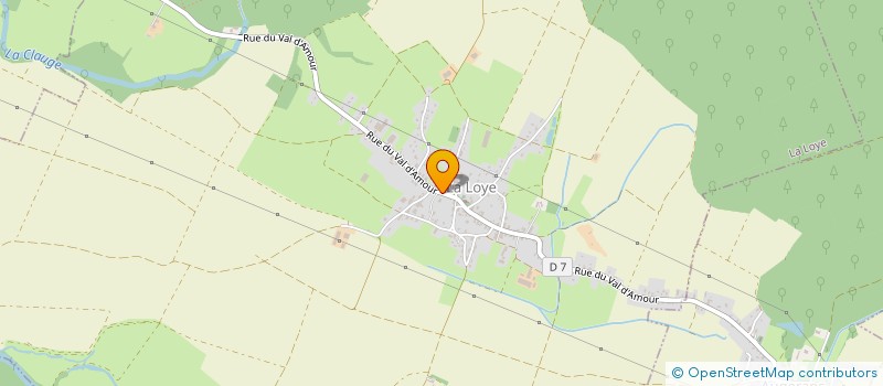 localisation de l'entreprise ASS SAINT JEAN BAPTISTE  LA LOYE