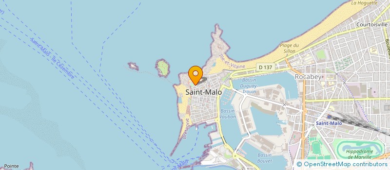 localisation de l'entreprise ASS SAINT MALO QUEBEC  SAINT-MALO