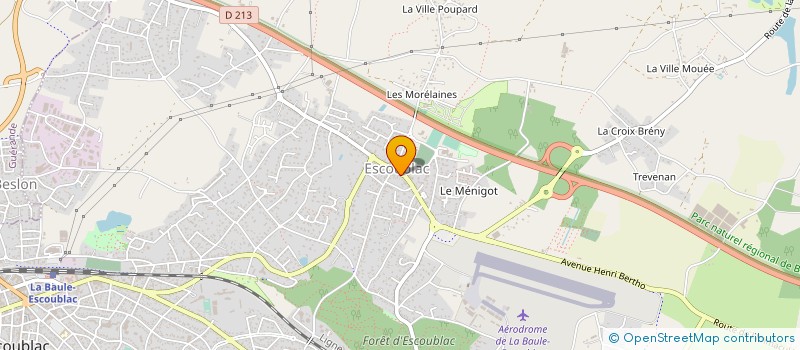 localisation de l'entreprise ASS SAINT PIERRE à LA BAULE-ESCOUBLAC