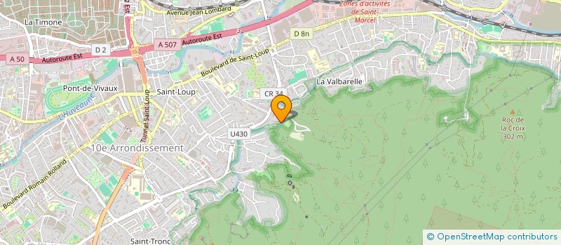 localisation de l'entreprise ASS SAINT-THYS VIS TA MINE à MARSEILLE