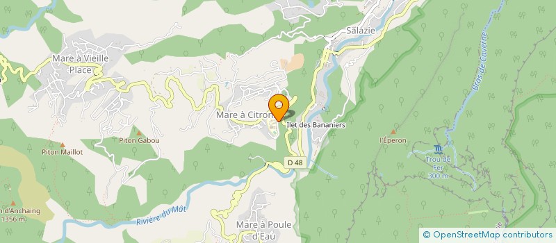 localisation de l'entreprise ASS  SALAZIE KARATE DO  SALAZIE