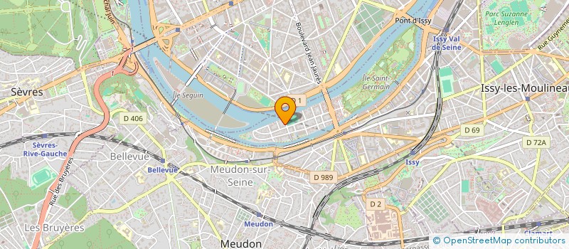 localisation de l'entreprise ASS SALON SUD 92 - à ISSY-LES-MOULINEAUX