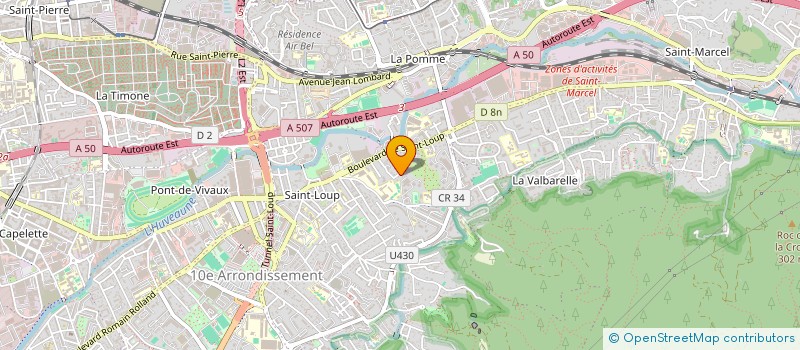 localisation de l'entreprise ASS SAN BAO à MARSEILLE
