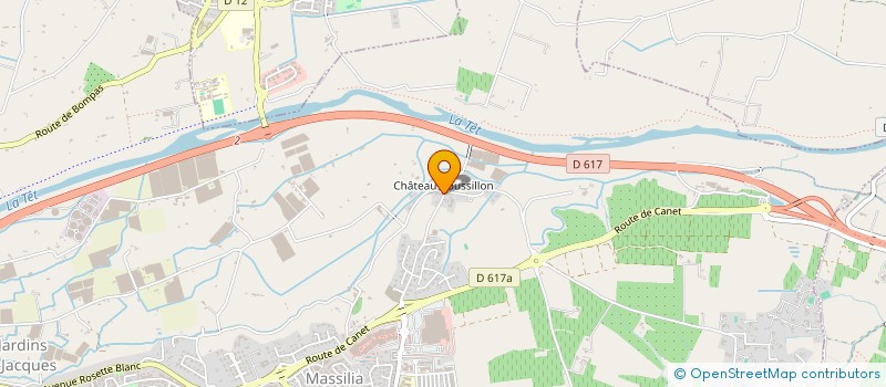 localisation de l'entreprise ASS SANTA SARAM à PERPIGNAN