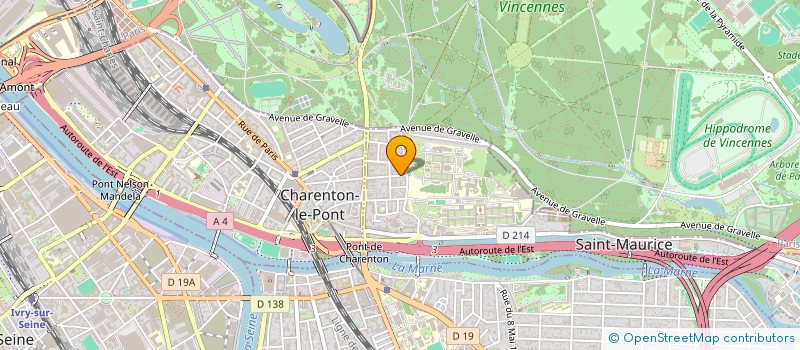 localisation de l'entreprise ASS SANTE ET MEDECINE DU TRAVAIL à SAINT-MAURICE