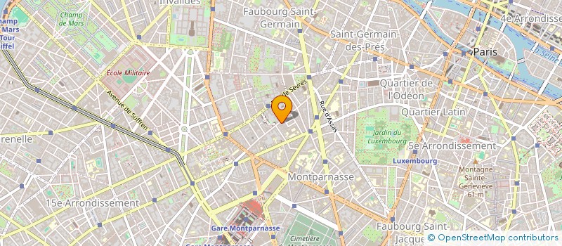 localisation de l'entreprise ASS SANTE MENTALE ENFANCE à PARIS