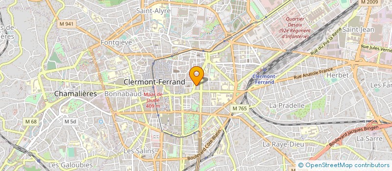 localisation de l'entreprise ASS SAUVE QUI PEUT LE COURT METRAGE à CLERMONT-FERRAND
