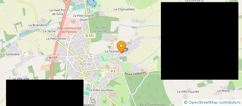localisation de l'entreprise ASS SAUVEG PATRIMOINE HISTOR ARTISTIQUE à NOZAY