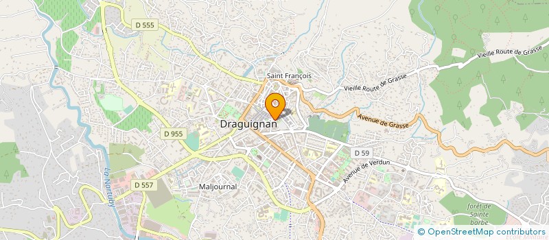 localisation de l'entreprise ASS SAUVEGARD ARTS TRADI POPU MOYEN PROV  DRAGUIGNAN