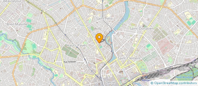 localisation de l'entreprise ASS SAUVEGARDE ARCHI REGION PL à NANTES