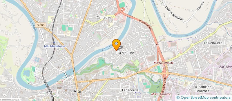 localisation de l'entreprise ASS SAUVEGARDE AVIONS ANCIENS TARNAIS à ALBI