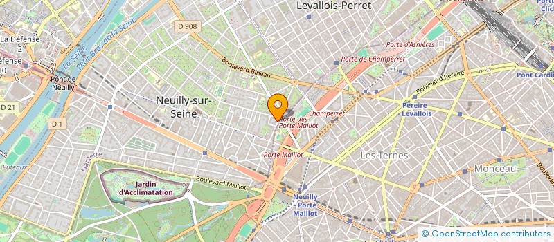 localisation de l'entreprise ASS SAUVEGARDE COLLINE BONNEVILLE TOUQUE à NEUILLY-SUR-SEINE