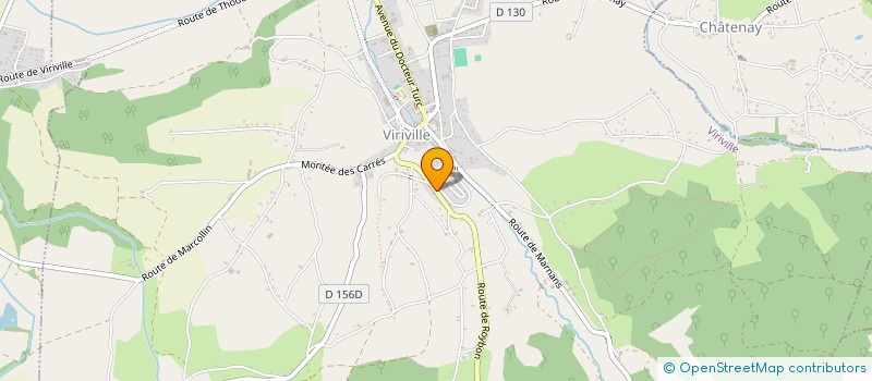 localisation de l'entreprise ASS SAUVEGARDE DES CHAMBERANS  VIRIVILLE