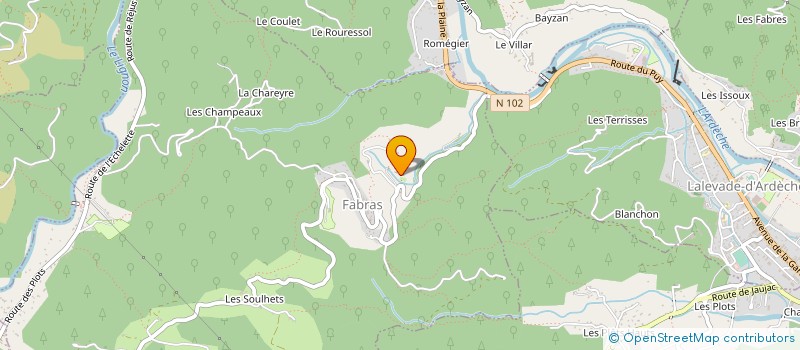 localisation de l'entreprise ASS SAUVEGARDE DU CHATEAU DE VENTADOUR à MEYRAS