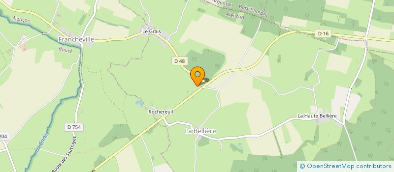 localisation de l'entreprise ASS SAUVEGARDE DU PATRIMOINE DE LA BELLIERE à LA BELLIERE