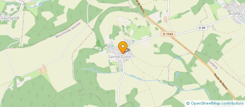 localisation de l'entreprise ASS SAUVEGARDE EGLISE DE MONTAIGNE  MONTAIGU