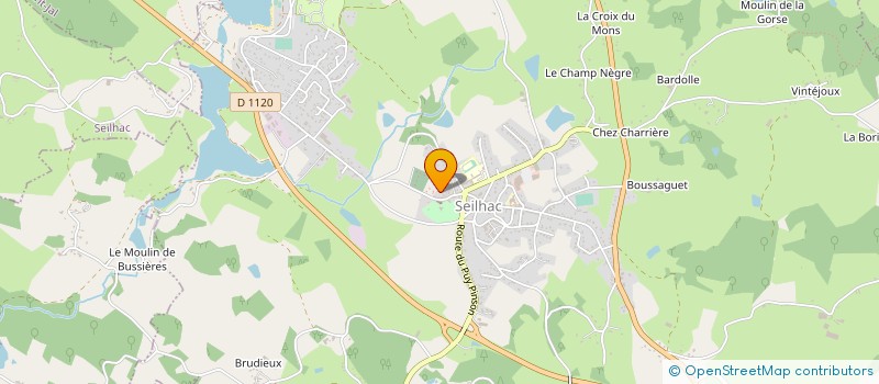 localisation de l'entreprise ASS SAUVEGARDE ETUD PATRIMOINE CORREZIEN à SEILHAC