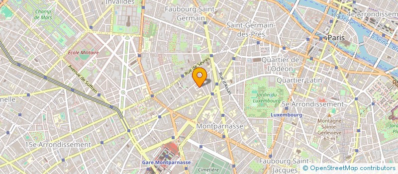 localisation de l'entreprise ASS SAUVEGARDE IMAGE ET PHOTO EST OUEST  PARIS