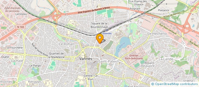 localisation de l'entreprise ASS SAUVEGARDE OBJETS D ART RELIGIEUX 56 à VANNES