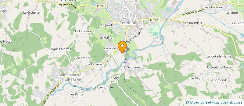 localisation de l'entreprise ASS SAUVEGARDE OBJETS DE RECUPERATION  ANLHIAC