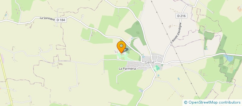 localisation de l'entreprise ASS SAUVEGARDE PARCS JARDINS ANJOU P D L à CHENILLE-CHAMPTEUSSE