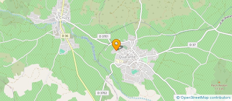 localisation de l'entreprise ASS SAUVEGARDE PARTRIMOINE ARCHEOLOGIQUE  QUARANTE