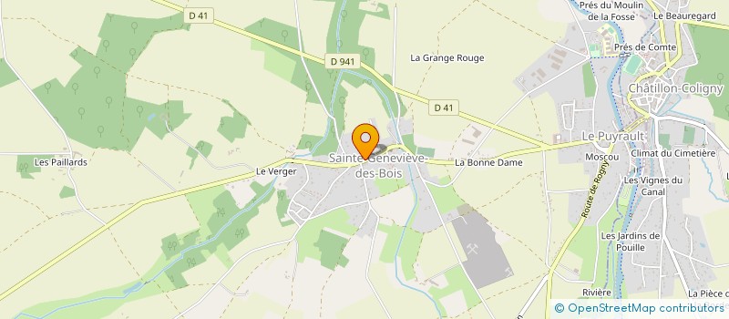 localisation de l'entreprise ASS SAUVEGARDE PATRIMOINE ARCHE  MONTBOUY