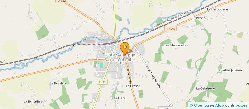 localisation de l'entreprise ASS SAUVEGARDE PATRIMOINE VALBURGEOIS à SAINTE-GAUBURGE-SAINTE-COLOMBE