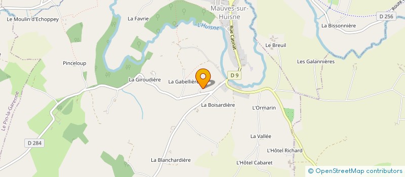 localisation de l'entreprise ASS SAUVEGARDE PONT CATINAT VAL D HUISNE à MAUVES-SUR-HUISNE