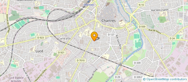 localisation de l'entreprise ASS SAUVEGARDE QUARTIERS SUD CHARTRES à CHARTRES