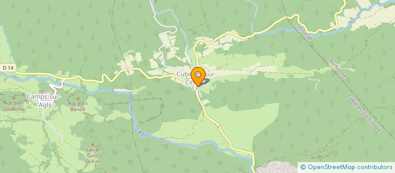 localisation de l'entreprise ASS SAVOUREZ LA MONTAGNE  COUIZA