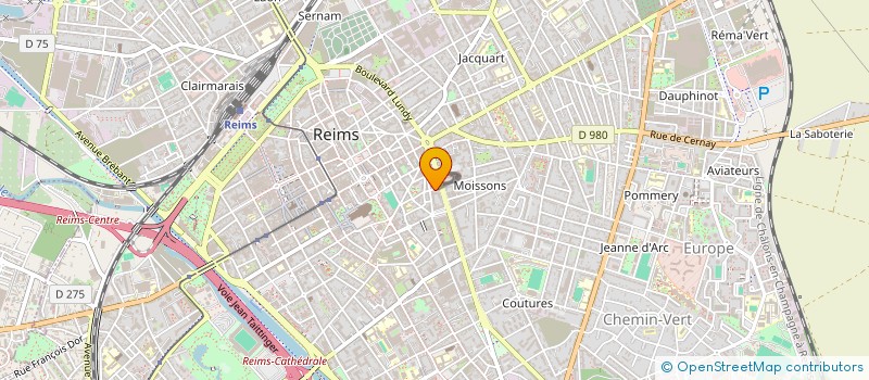 localisation de l'entreprise ASS SAYE DI A PROMOTION  REIMS