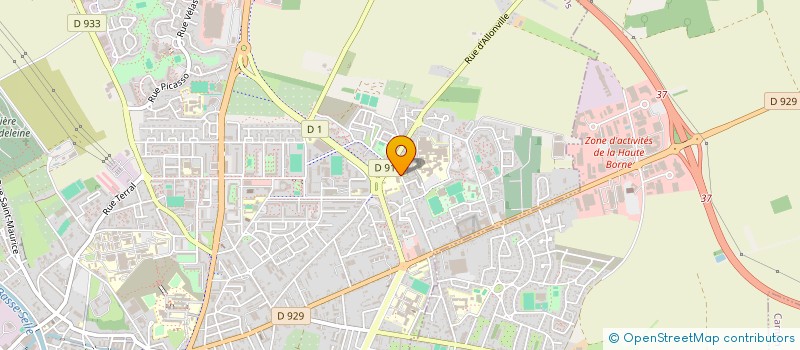 localisation de l'entreprise ASS SCOL SOCIO CULT SPORTIVE VOLTAIRE B à AMIENS